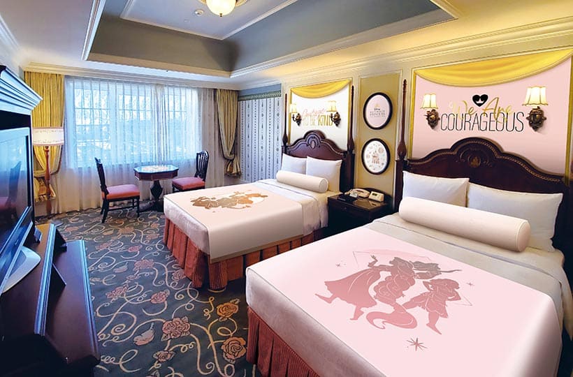 「東京ディズニーランドホテル」”ディズニー・アルティメット・プリンセス・セレブレーション”の客室が期間限定で登場
