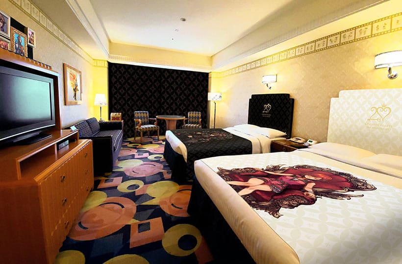 「ディズニーアンバサダーホテル」キングダムハーツシリーズの世界が広がる限定デザインの客室が期間限定で登場